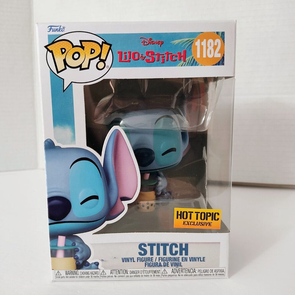 Pop! Disney - Lilo & Stitch - Stich with Boba #1182 (Hot Topic Exclusive)